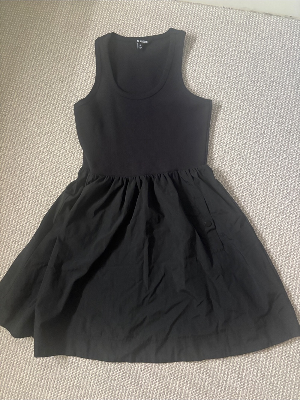 Steve Madden Black Tank-Style Girls Dress